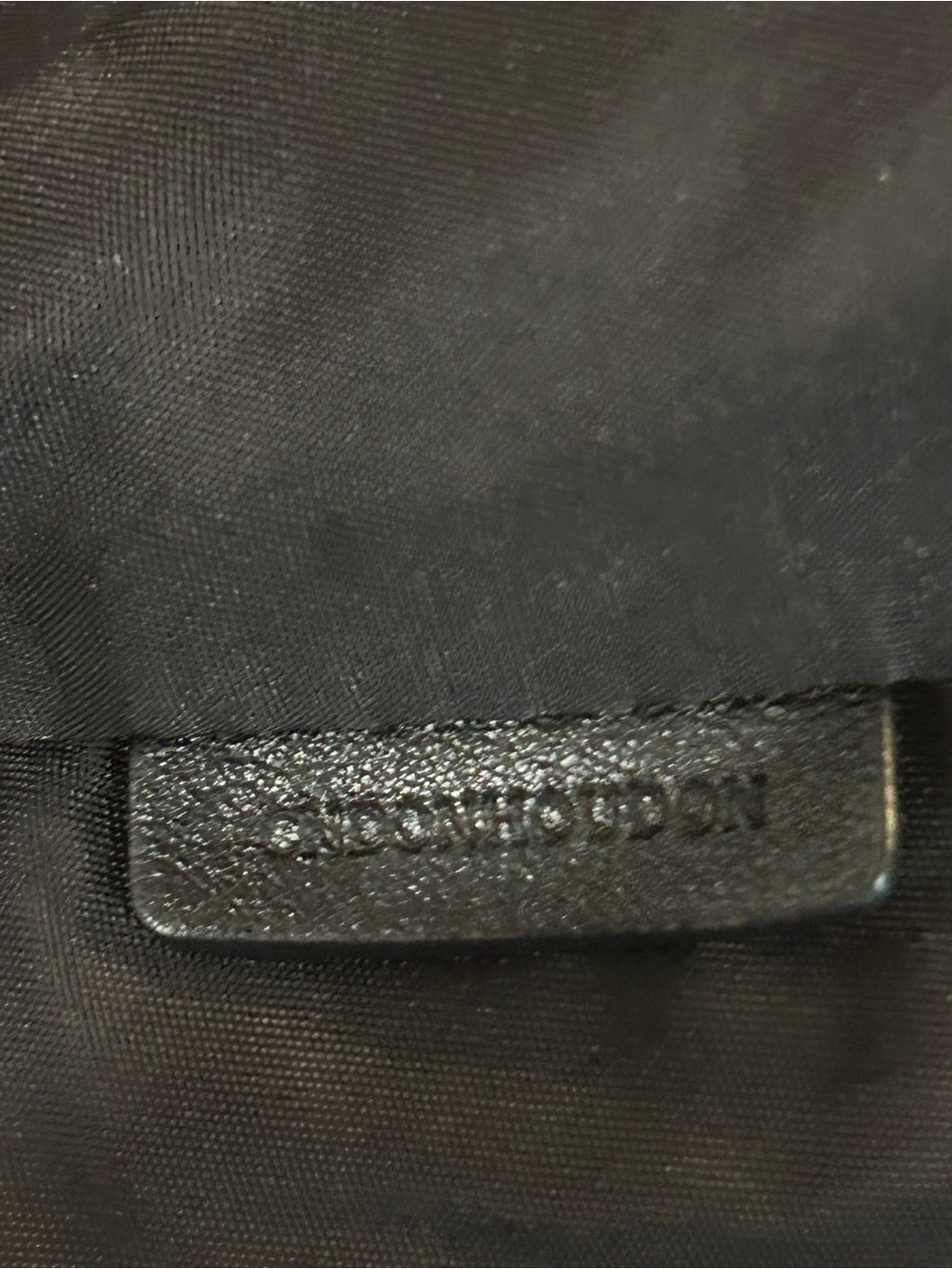 BURBERRY Black/Gray Supernova Check Nylon Buckleigh Tote Bag - Picture 10 of 10